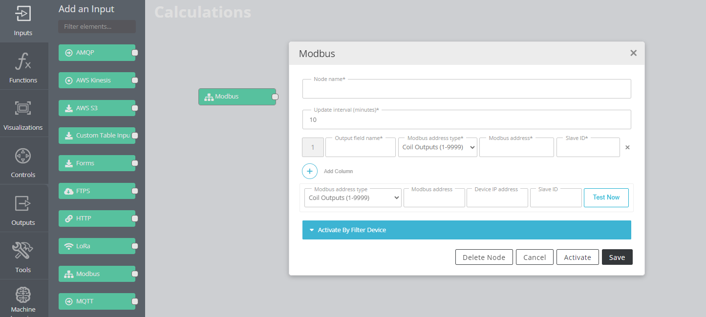 Modbus-node Modbus-node